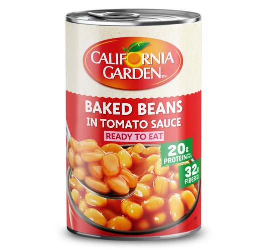 California Garden Canned Baked Beans In Tomato Sauce 420 g Lulu Hypermarket