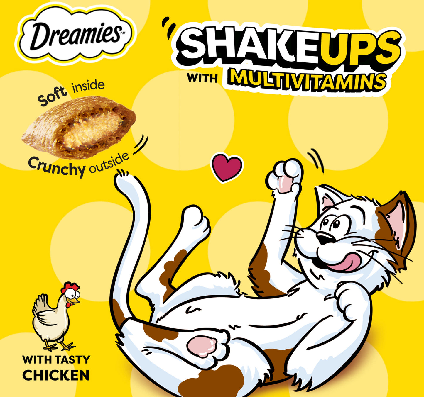 Dreamies Cat Treats with Tasty Chicken 60 g