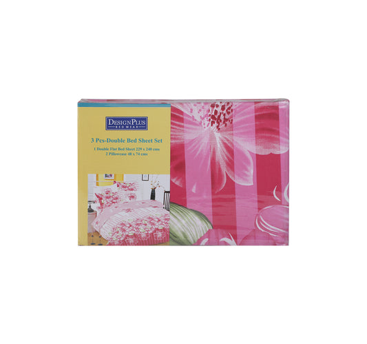 Design Plus Bed Sheet Double Printed 229x240cm