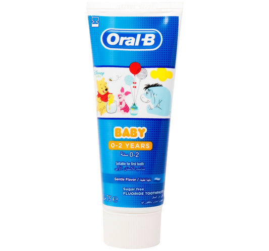 Oral B Baby Toothpaste Sugar Free 75 ml