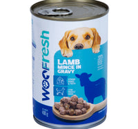 Woo Fresh Lamb Mince In Gravy for Dogs 400 g