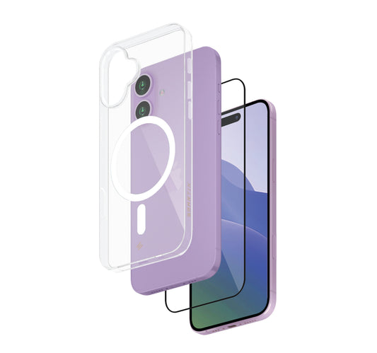 Smartix Ultraguard Magnetic Bundle for iPhone 16 Plus, Case + Screen Protector, SM16PLBNPV Lulu Hypermarket