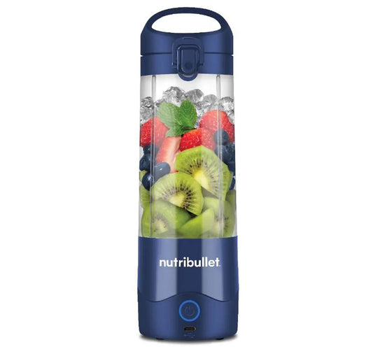 Nutribullet Rechargeable Portable Blender, Navy Blue, NB-PB475B