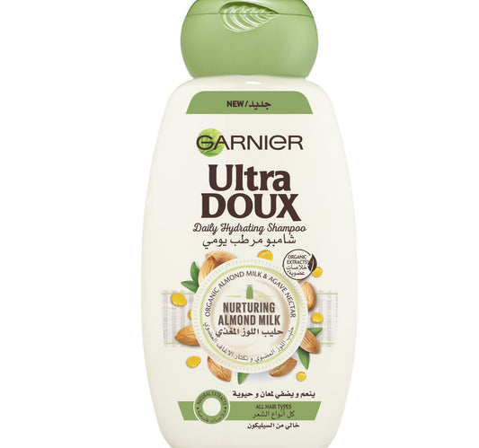 Garnier Ultra Doux Nurturing Almond Milk Shampoo 400 ml
