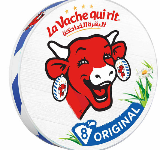 La Vache qui rit Original Spreadable Cheese Triangles 8 Portions 120 g Lulu Hypermarket