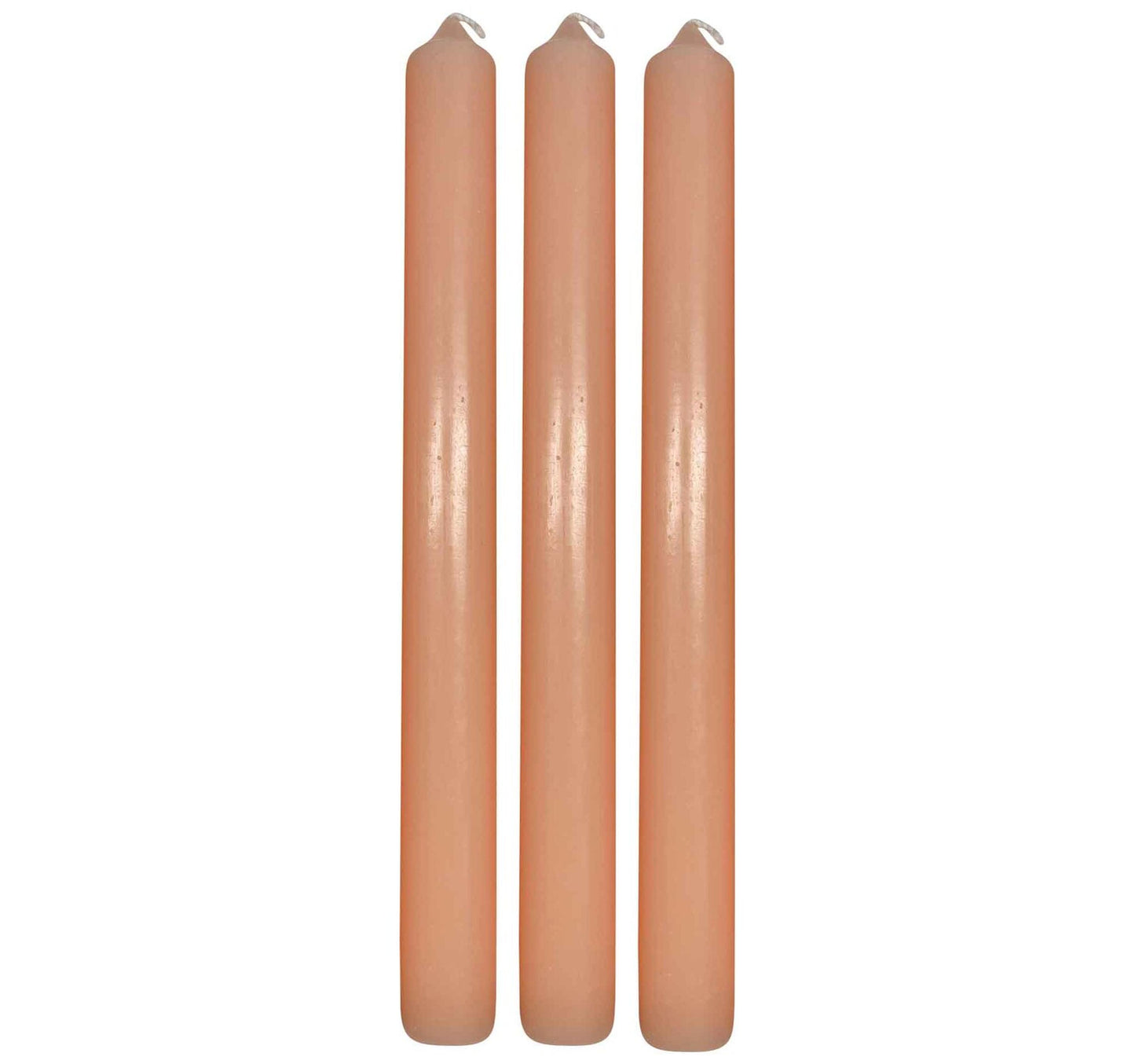 Maple Leaf Scented Taper Candle Set 3pcs Orange Citrus Blossom
