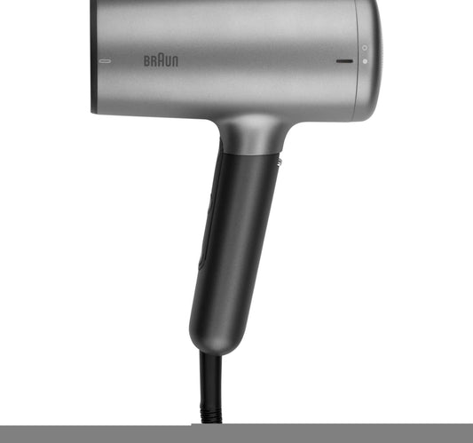 Braun Hair Dryer with 3 Attachments, 2200W, Electro Grey, BRHD435SDE
