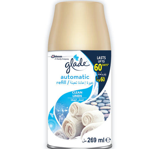 Glade Automatic Spray Refill Clean Linen 269 ml