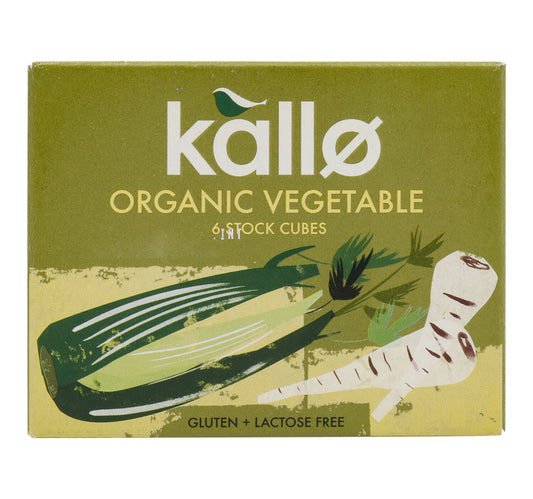 Kallo Organic Vegetable Stock Cubes 66 g Lulu Hypermarket