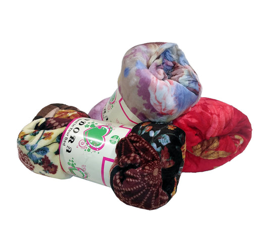 Adora Blanket Coral Fleece 200 x 220cm Assorted