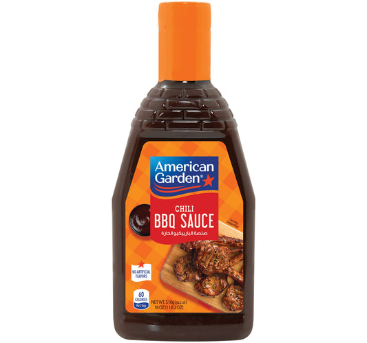 American Gluten-Free Vegetarian Chili BBQ Sauce 510 g Lulu Hypermarket