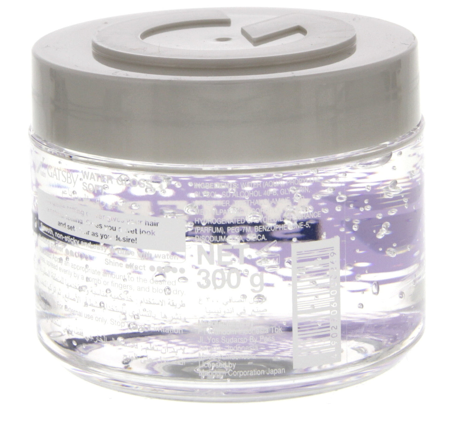 Gatsby Water Gloss Hair Gel White 300 g
