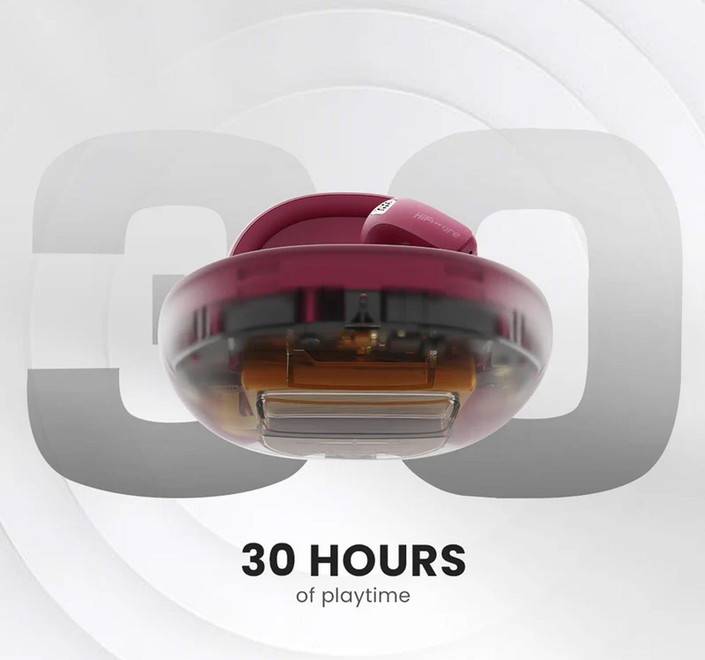 HiFuture FlyBuds4 In-Ear ANC TWS Earbuds, Pink