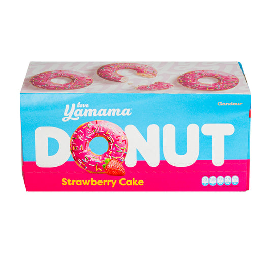 Gandour Yamama Strawberry Donut Cake 12 x 35 g