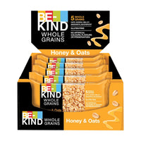Be-Kind Whole Grains Honey & Oats Bar 12 x 30 g Lulu Hypermarket