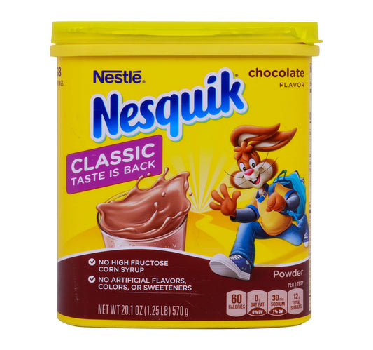 Nestle Nesquik Classic Chocolate Powder 570 g Lulu Hypermarket