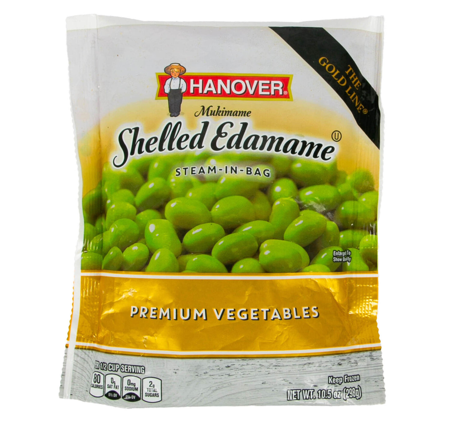 Hanover Shelled Edamme Steam In Bag 298 g