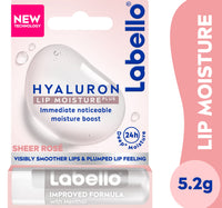 Labello Lip Balm Hyaluron Lip Moisture Plus Sheer Rosé 5.2g