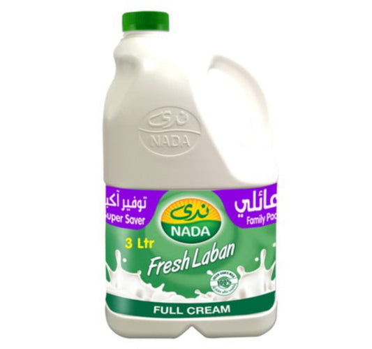 Nada Full Cream Fresh Laban 3 Litres Lulu Hypermarket