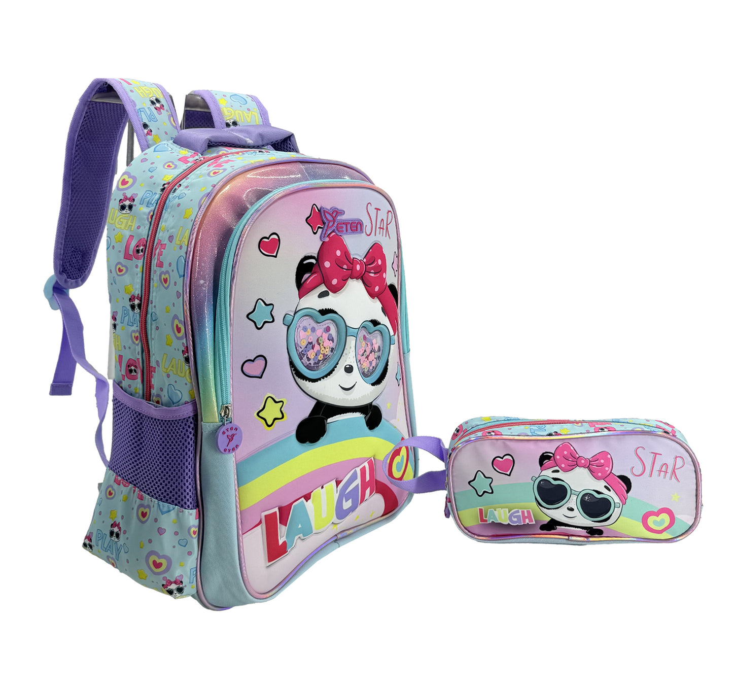 Eten Coco Backpack with Pencil Case, 16 inches, YX2506