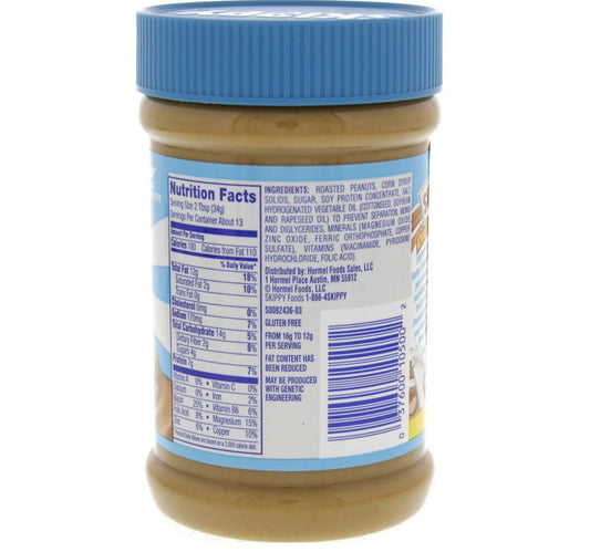 Skippy Gluten Free Creamy Peanut Butter Spread 462 g