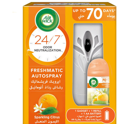 Air Wick Freshmatic Gadget + Sparkling Citrus 250 ml
