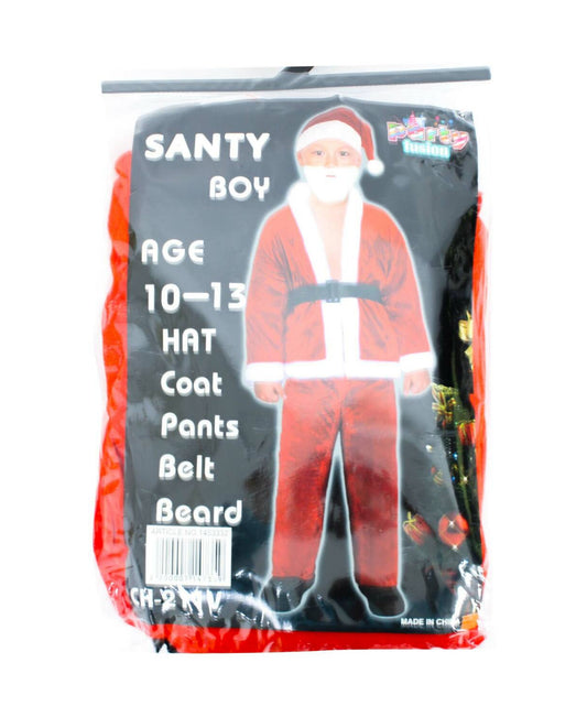 Party Fusion Xmas Boy Costume CH211V 10-13