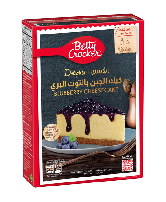 Betty Crocker No Bake Cheesecake Mix Blueberry 360 g Lulu Hypermarket