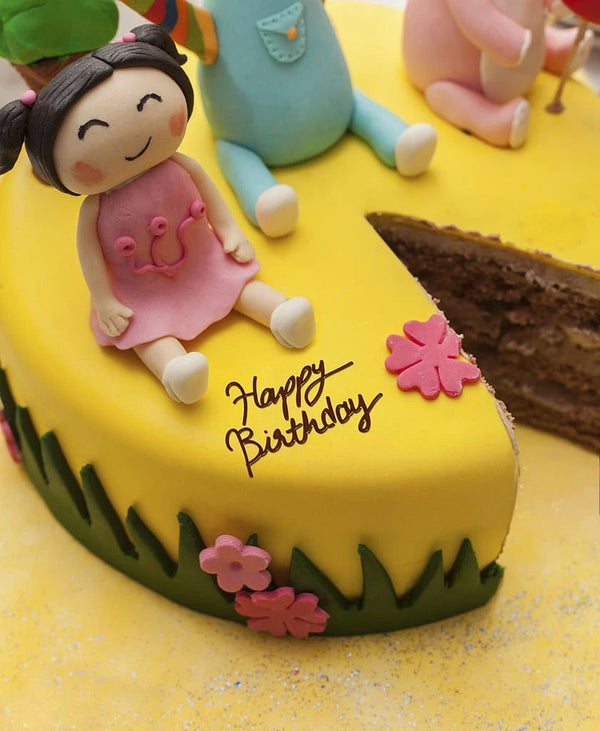 Sesame Street Theme Cake