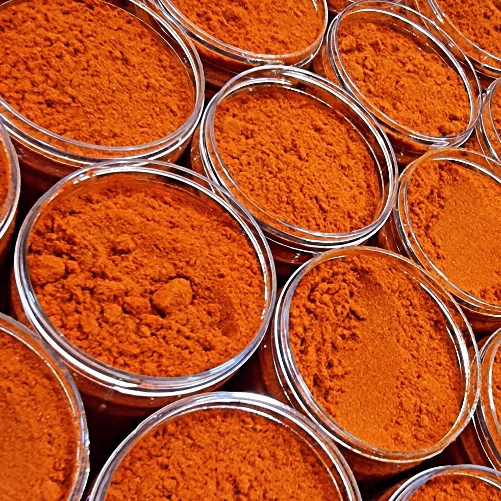 Red sweet pepper paprika spice Shefs