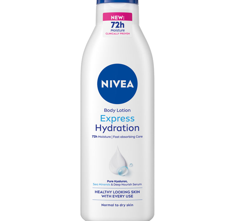 Nivea Body Lotion for Normal to Dry Skin Express Hydration 250 ml