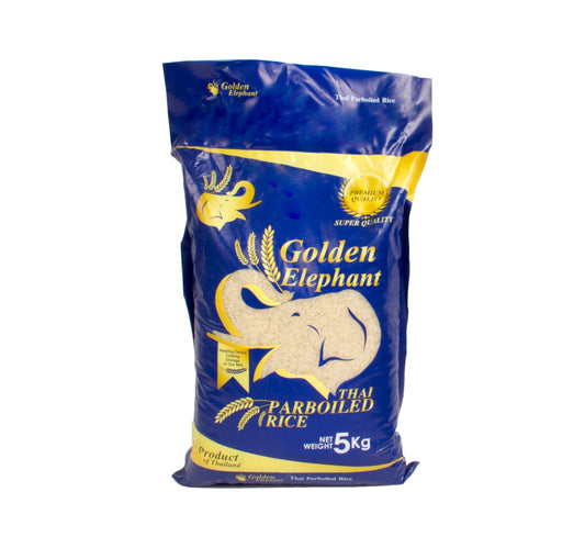 Golden Elephant Thai Parboiled Rice 5 kg Lulu Hypermarket