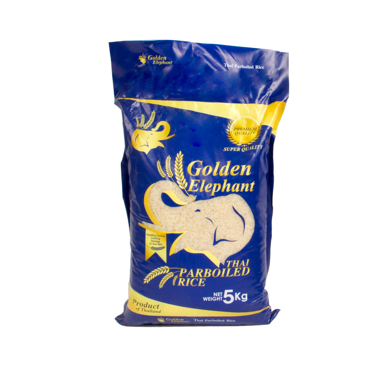 Golden Elephant Thai Parboiled Rice 5 kg Lulu Hypermarket