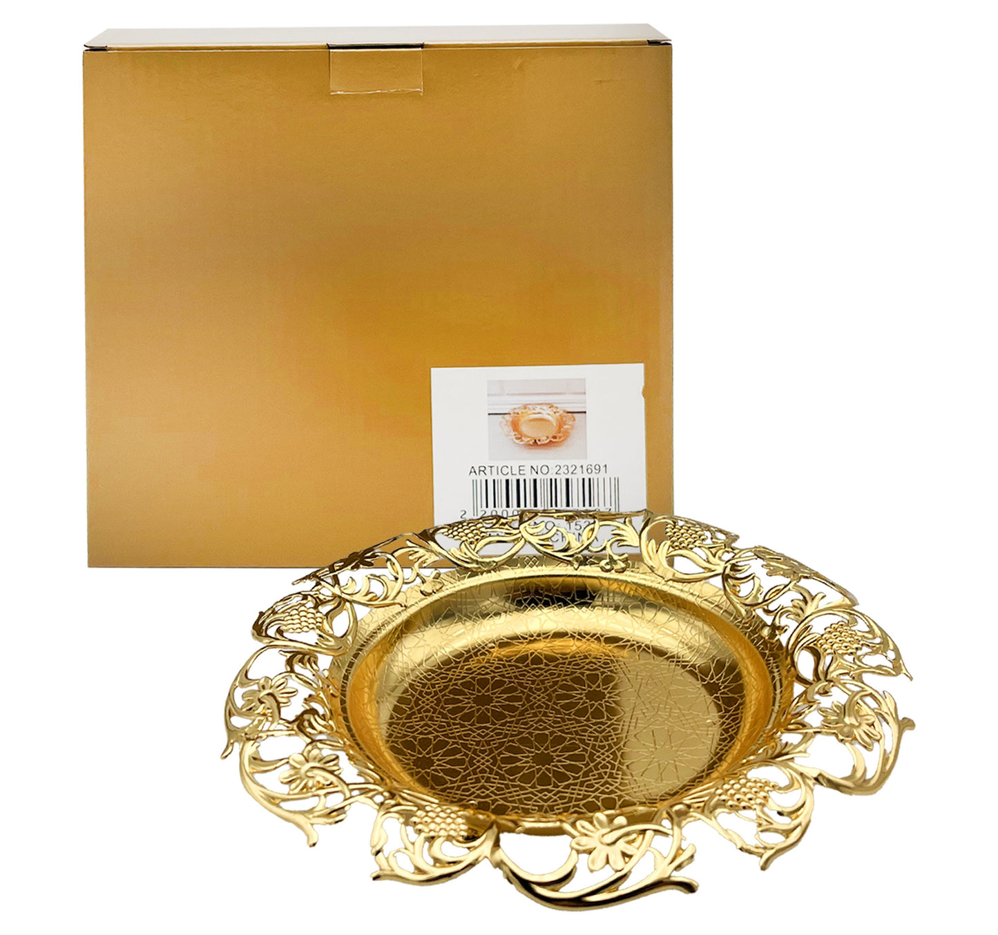Home Arab Golden Design Decorative Tableware, MKR06-1538BOW