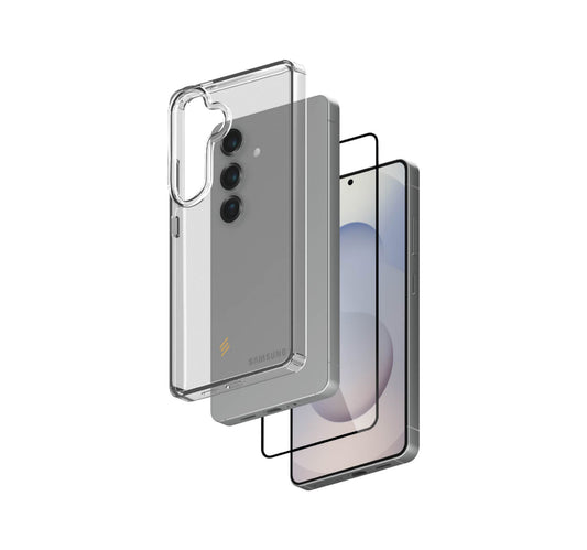 Smartix Samsung Galaxy S25 Plus Clear Case + Screen Protector IGS25PBNL Lulu Hypermarket