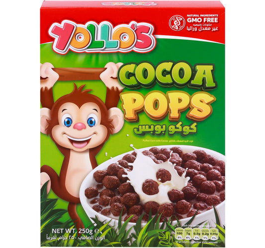 Yollo's Cocoa Pops 250 g