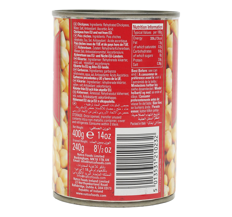 Natco Chick Peas 400 g