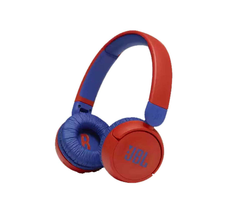 سماعات رأس لاسلكية للأطفال JBL JR310BT باللون الأحمر