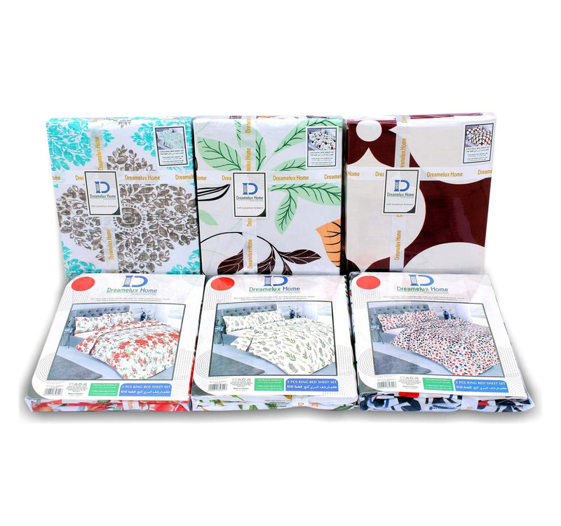 Dereamelux Home Bedsheet 240x260cm Assorted Per pc