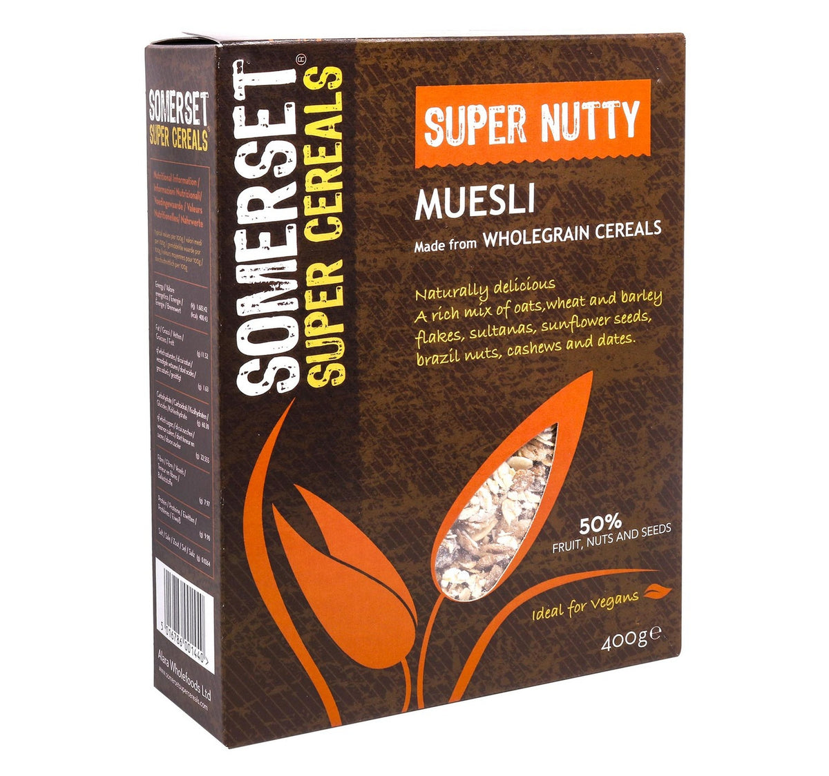 Somerset Super Cereals Super Nutty Muesli 400 g