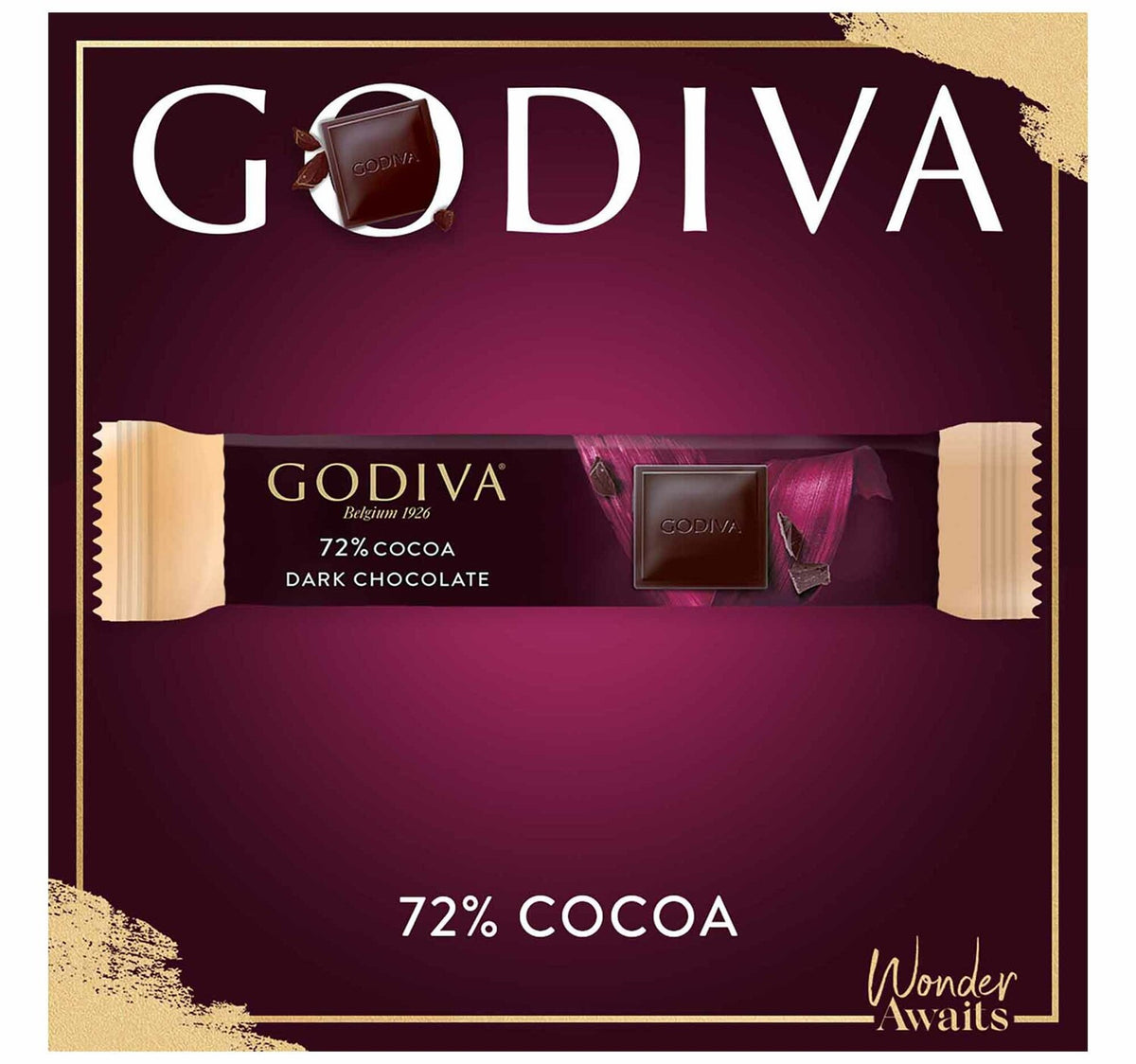 Godiva 72% Cocoa Dark Chocolate 32 g