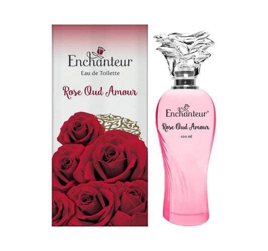 Enchanteur Rose Oud Amour EDT Perfume for Women 100 ml