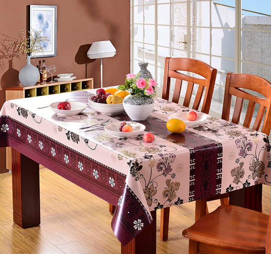 Maple Leaf Table Cloth Printed Size: W152 x L265cm Assorted Colors & Designs