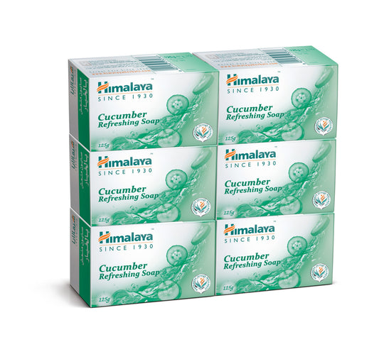 Himalaya Cucumber Refreshing Soap 6 x 125 g