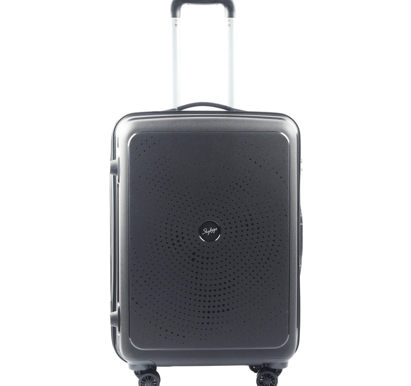 Skybags ZAP 4 Wheel Polypropylene Hard Trolley 76cm Black