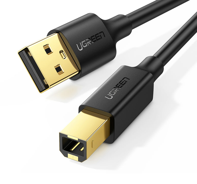 Ugreen USB Printer Cable, 5 m, Black, 10352