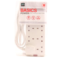 Masterplug Extension 8 Way BEN210 2 Meter