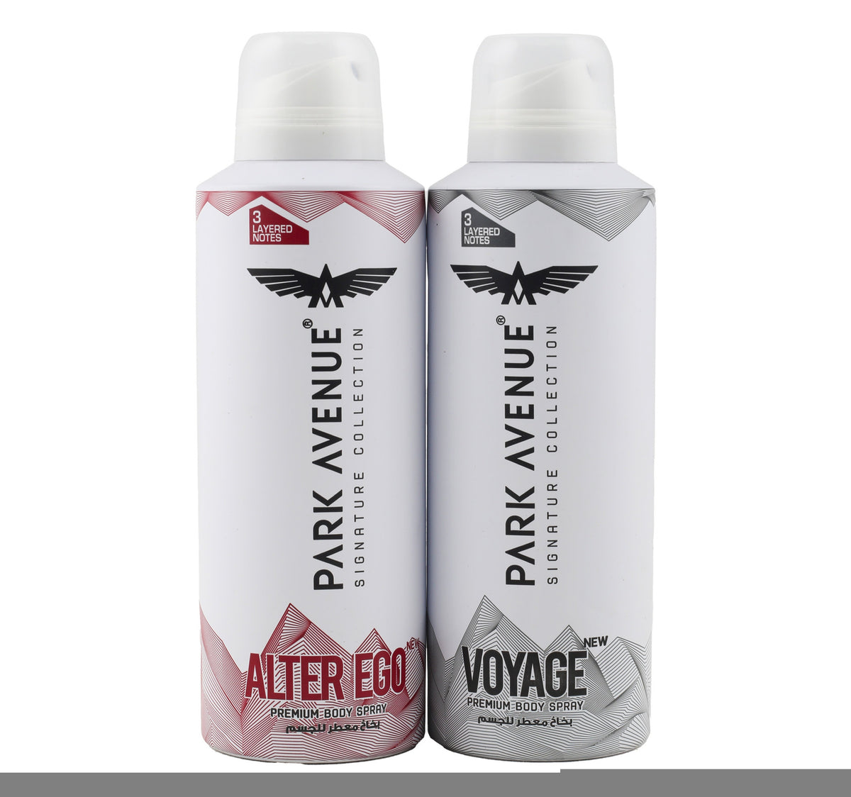 Park Avenue Deodorant Body Spray Signature For Men Assorted Value Pack 2 x 150 ml