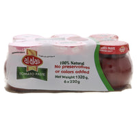Al Alali Natural Tomato Paste 6 x 220 g Lulu Hypermarket