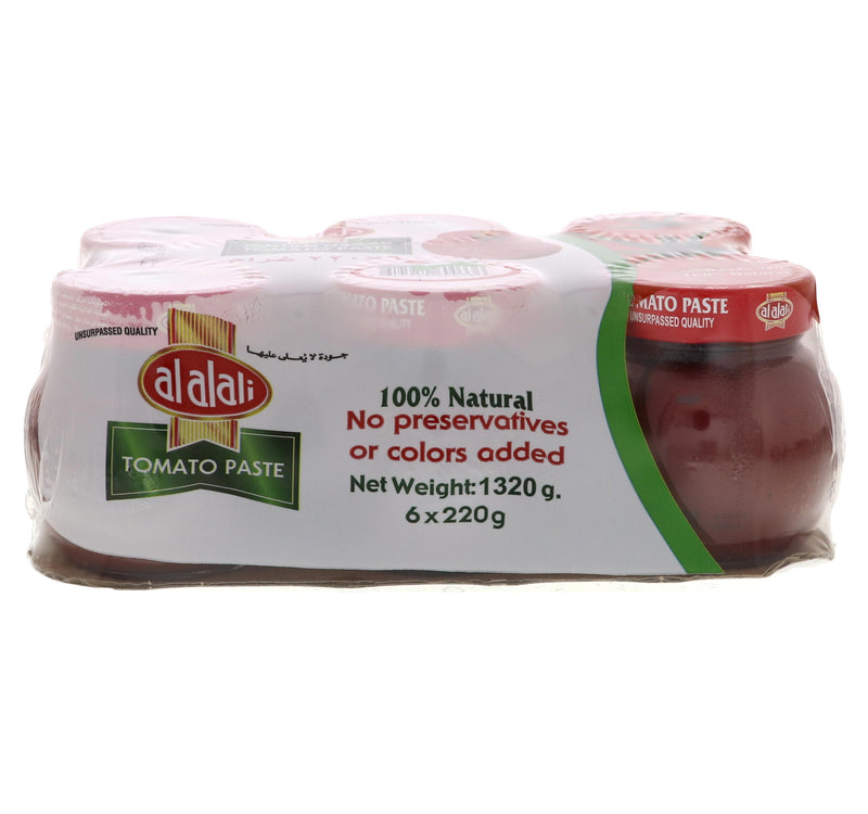 Al Alali Natural Tomato Paste 6 x 220 g Lulu Hypermarket